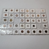 Image 1 : Two Binder Pages Filled with Assorted World Coins: Bahamas, Hungary, Jamaica, Belgium, & More!
