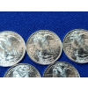 Image 3 : Lot of (5) 1/10th troy oz Walking Liberty Silver Rounds .999 Silver - 1/2 troy oz Silver Total!