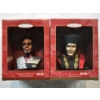 Image 1 : Star Trek - 2 Hallmark Keepsake Ornaments - Q and Worf with Boxes