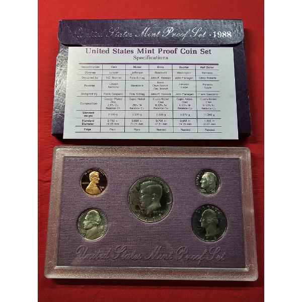 1988-S United States Mint Proof Set