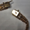 Image 6 : Stunning Detailed 14K Yellow Gold Bracelet - 7.5in - Total Weight: 12.3g