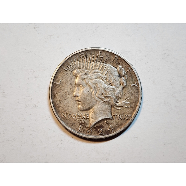 1924 Silver Peace Dollar