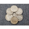 Image 1 : Seven Assorted United States 90% Silver Roosevelt Dimes ~ Face Value $0.70 