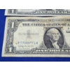 Image 10 : x6 United States $1 Blue Seal Silver Certificates FV: $6.00