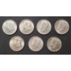 Image 2 : (7) 1965 40% Silver Kennedy Half Dollars - Face Value: $3.50