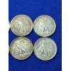 Image 8 : x10 Assorted Years 90% Silver Walking Liberty Half Dollars FV: $5.00
