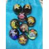 Image 2 : Pokemon Marbles - Lot of 9 with Pouch