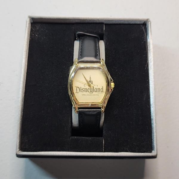 Vintage Disney Resort Wristwatch ft. Castle Logo in Storage Box