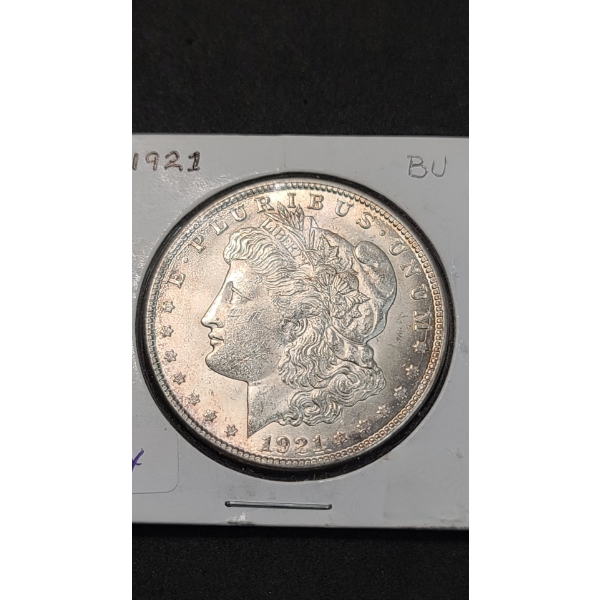 1921 90% Silver Morgan Dollar - Great Condition