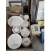 Image 5 :  Collector 8'' Plates With Hangers, China Dish Set, Large Glass Daiquiri Glass Set, Framed Art Work,