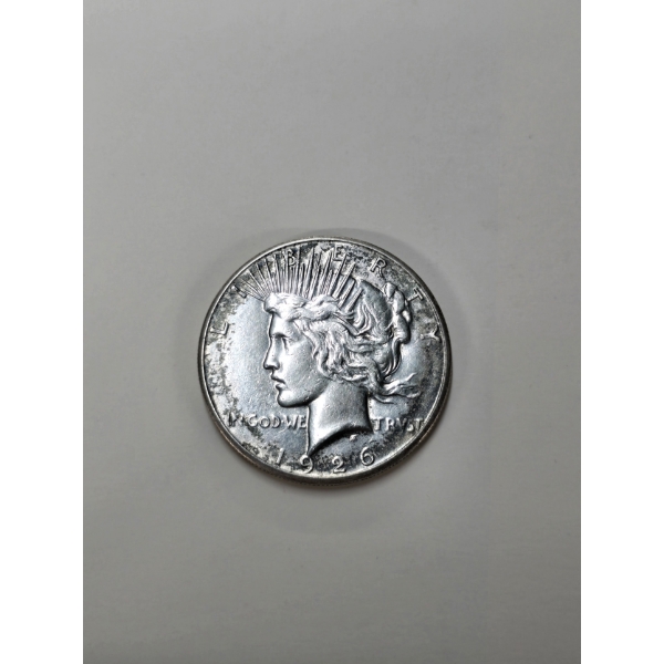 1926 - S Peace Silver Dollar