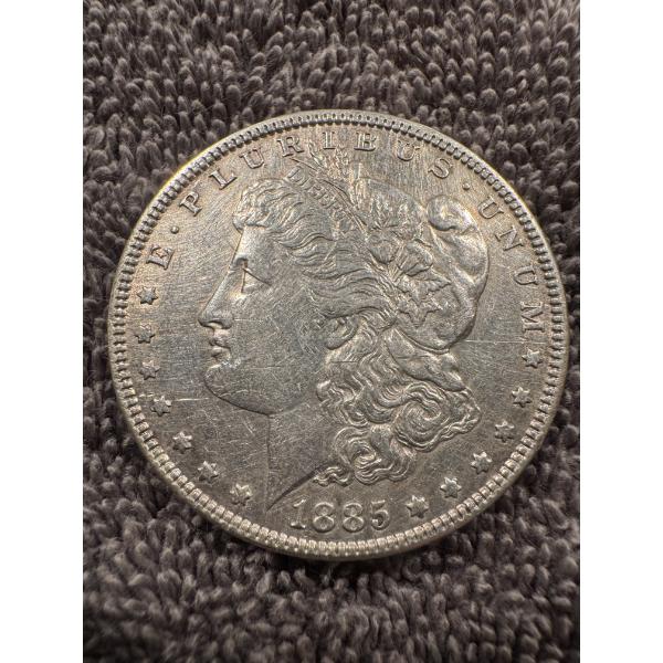 1885 United States Morgan Silver Dollar - Excellent Condition