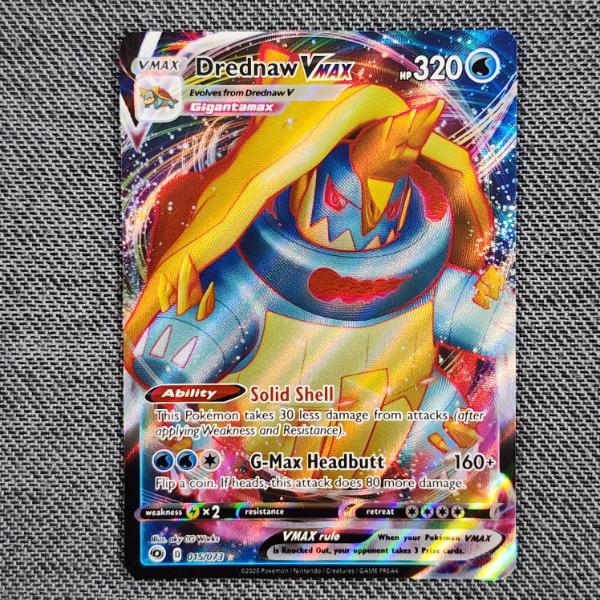 Drednaw VMAX 015/073 Holo Rare Pokemon Trading Card