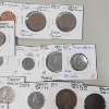 Image 4 : Large Lot of over 50 Assorted World Coins: Germany, Great Britain, Greece