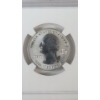 Image 5 : NGC 2018-S PF70 Reverse Proof Cumberland Island 90% Silver Quarter Signed By John Mercanti 
