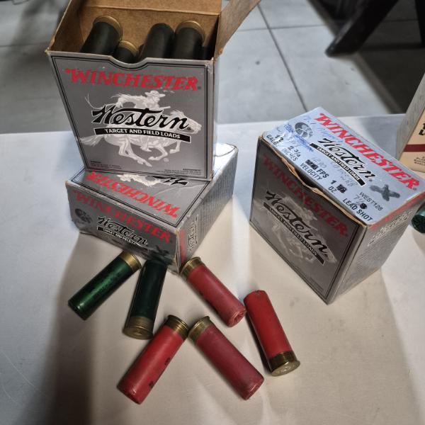 AMMO - SHOT GUN SHELLS - 3 BOXES - 12 GAUGE 2 3/4" - 7 1/2 SHOT - SEE PICS