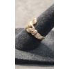 Image 2 : 9 Ct On Silver Ring- Heart & Crown Detail Total Weight 3.3 Grams