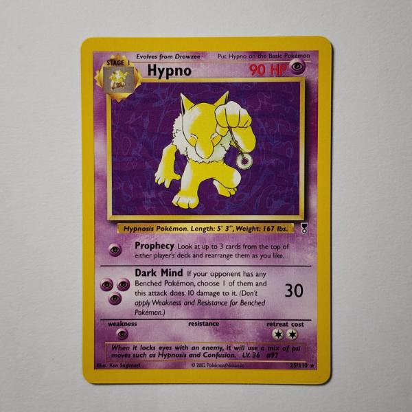 Hypno 25/110 Non Holo Rare Legendary Collection Set Pokemon Trading Card ~ Near Mint!