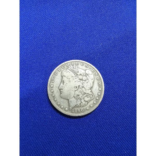 1890- O Morgan Silver Dollar