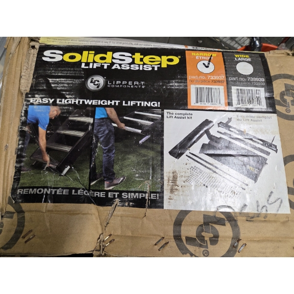 New In Box Solid Step Lift Assist Kit - No Shipping Available