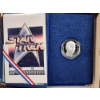 Image 5 : *INCREDIBLE RARE* 1991 Star Trek 25th Anniv. 1 Oz Silver Coin Set of Three ~ MATCHING SERIAL #'S