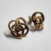 Image 4 : Nice 14K Gold Earring Set Weighing 3.5 Grams Total 