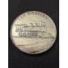 Image 1 : Vintage Ten Wheeler Locomotive Train .999 One Troy Ounce Fine Silver Coin - Mint Condition