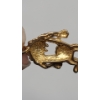Image 6 : 14K Yellow Gold Tasmanian Devil Charm Pendant & 14K Yellow Gold Ruby Pendant - Total Weight: 2.6g