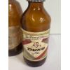 Image 2 : 2 Amber Glass Bottles - Beer & Duke Ale - Canadian Shot Glass