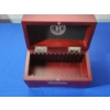 Image 4 : The World Silver Bullion Coins Collection Wooden Box - Holds 13 Slabs - Approx. 7x3.5x4in