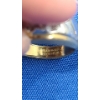 Image 4 : 10K Gold ELECTROPLATE Ring- Size: 9 & 14K Gold Filled Chain Necklace 