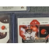 Image 6 : Lot of Five Panini Cleveland Browns NUMBERED /249 Orange Foil Trading Cards 