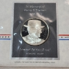 Image 2 : 1973 Postmasters of American Harry S. Truman Limited Edition Sterling Silver Proof Coin