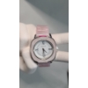 Image 2 : Pink Stone Wristwatch, Bracelets, Layered Necklace & Pink/White Stone Necklace
