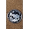 Image 1 : 2017 Somalia 100 Shillings African Wildlife 1 Oz 9999 Silver Proof Elephant Coin