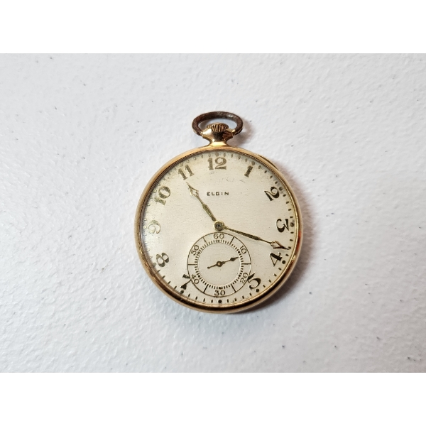 Stunning 14K Gold Elgin Pocket Watch - 17 Jewels - WORKS! Total Weight: 53.6g
