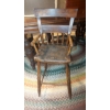 Image 2 : Antique Child Wooden High Chair - 35" Tall x 16" W In Excellent Condition - See Pics!