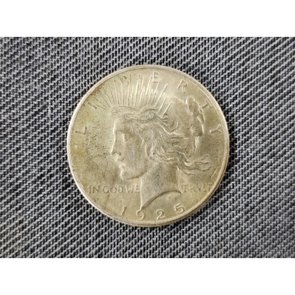 1925 United States 90% Silver Peace Dollar ~ Minted at Philadelphia Mint!