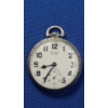 Image 1 : Hallmark Admiral Swiss 17 Jewels Pocket Watch With Train Motif - Condition Unknown 