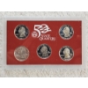 Image 2 : 2005 United States Mint 50 State Quarters Silver Proof Set - AFV $1.25