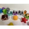 Image 2 : Zoo houses with animals - Rubber Duck & Small Balls - Bear - Elephant - Lion - Panda - Etc.