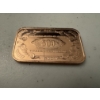 Image 3 : President William McKinley $500 .999 Fine Copper Troy Ounce Bar - Mint Condition