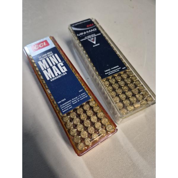 AMMO - NEW SEALED - 22 CALIBER MIN MAG LONG RIFLE ROUNDS - SEE PICS
