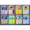 Image 1 : Lot of 8 Assorted Reverse Holo Pokemon Trading Cards Featuring Poke-Ball Symbol ~ Harder To Find!