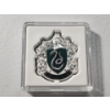 Image 3 : 2021 Niue Harry Potter Slytherin House 1 oz .999 Fine Silver Crest Shaped Coin - Mintage 5,000