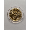 Image 2 : 1/500th oz .9999 Fine Gold Monarch Egyptian Eye of Ra In Coin Capsule