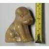 Image 9 : Adorable Degenhart Vintage Glass Dog Figurine -Peach Slag