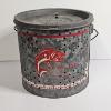 Image 1 : Old Pal Inc. Vintage Galvanized Minnow Bucket with Original Liner