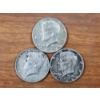 Image 1 : Three United States 40% Silver Kennedy Half Dollars ~ $1.50 Face Value