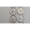 Image 3 : Assorted Years/Mint Marks United States 90% Silver Washington Quarters - Face Value: $2.75